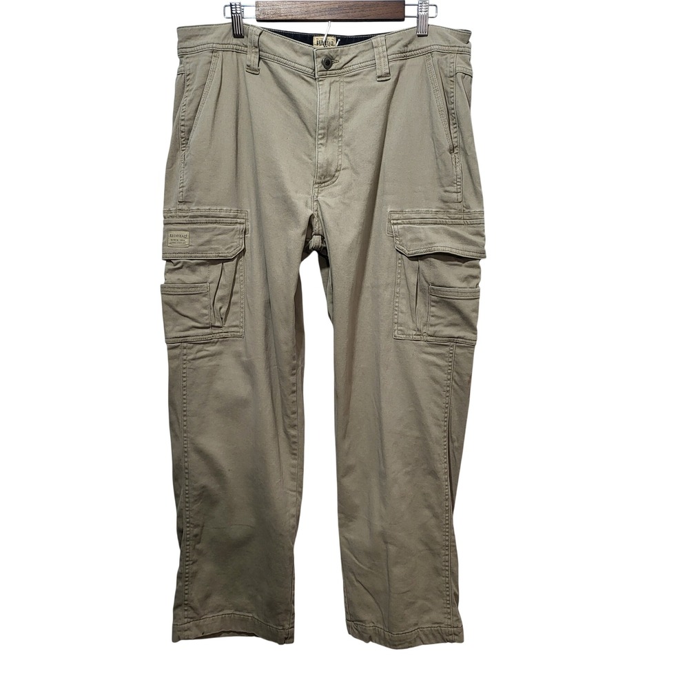 REDHEAD BRAND CO Men's Khaki Cargo Pants Size 30 Authentic‎ Outdoor Gear